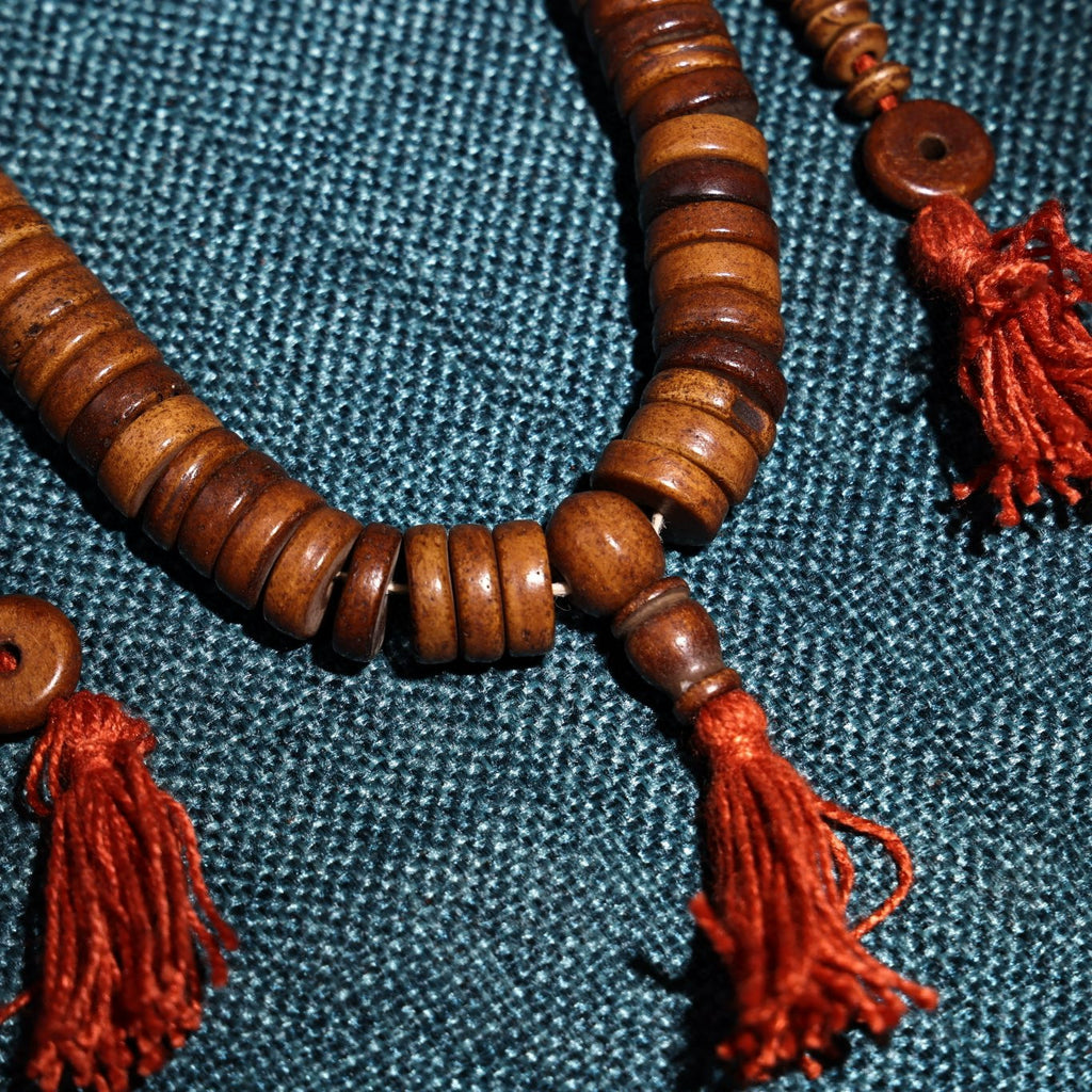 Authentic Tibetan Bone Mala Bracelet