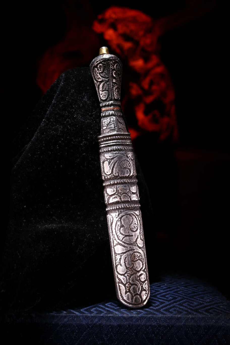 Iron Vajra Flame Ritual Blade